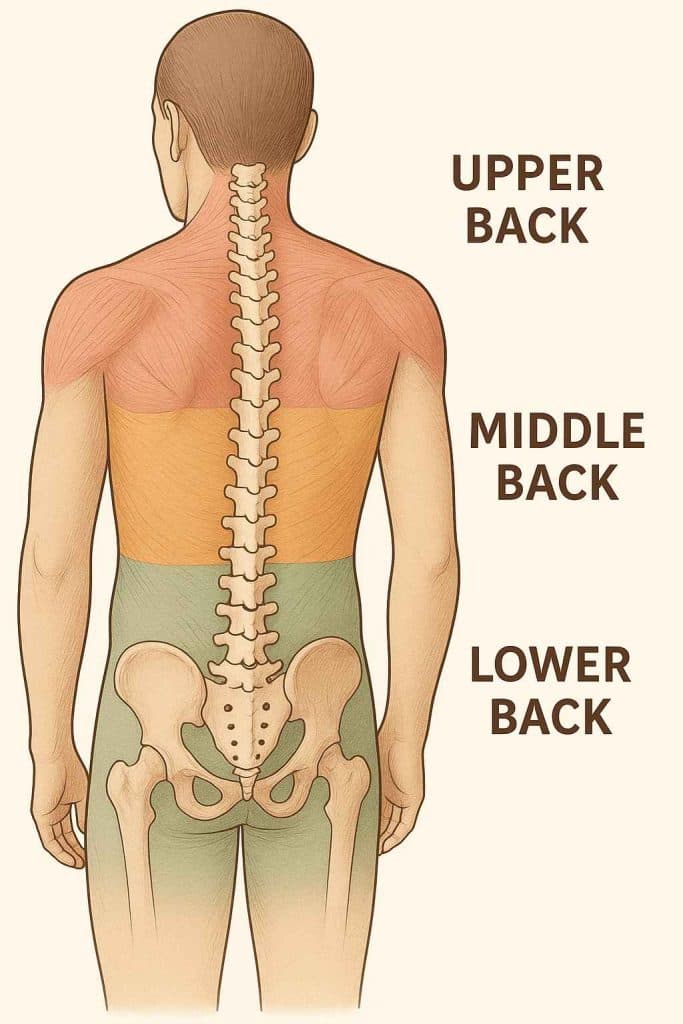 Anatomy of the Human back chiropractic for back pain Beaumont