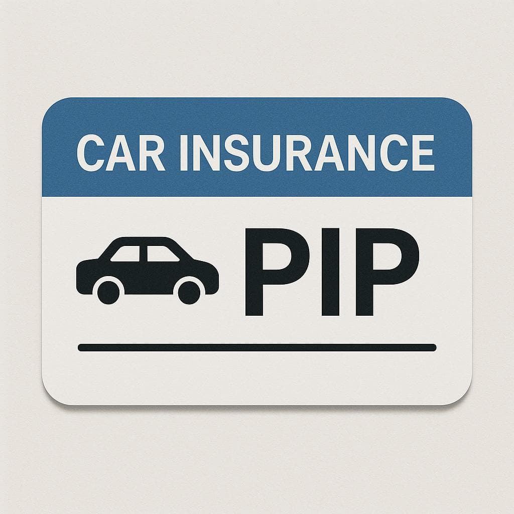 Icon showing PIP card