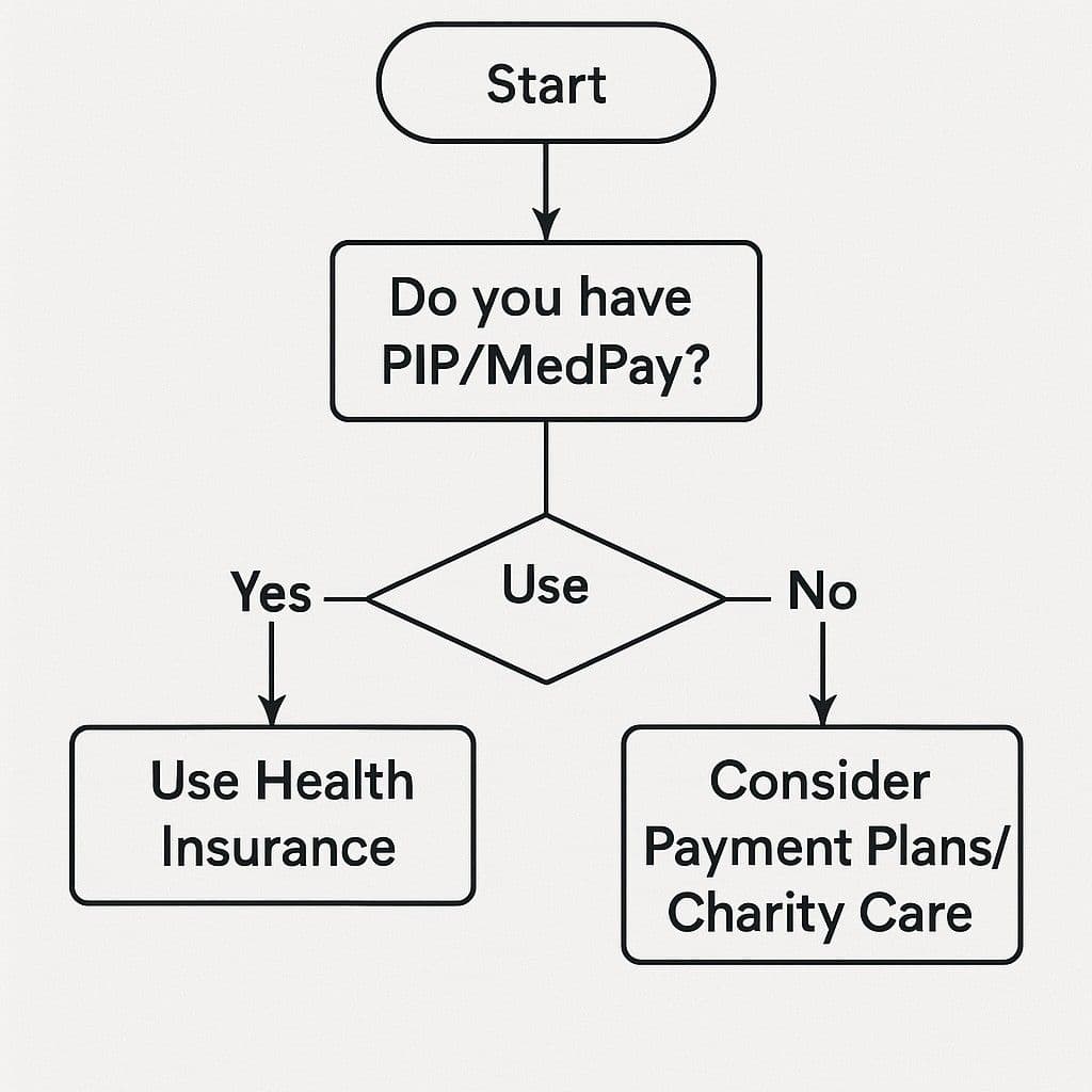 Flowchart of funding options