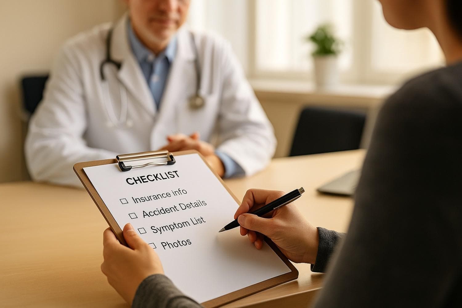What to Bring to Your First Appointment After a Car Accident