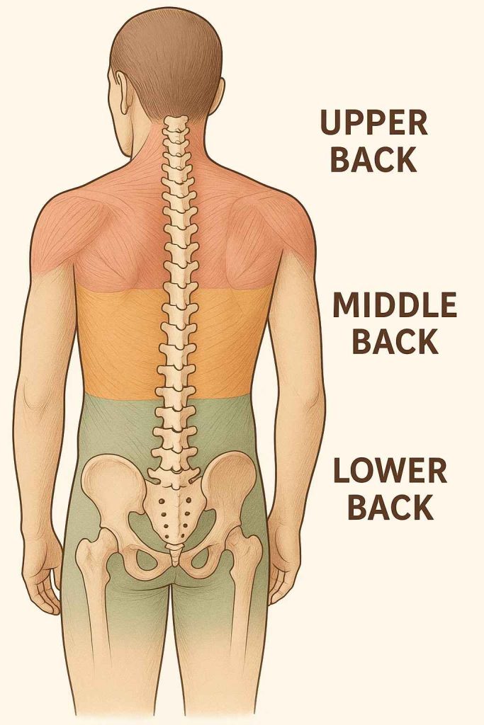Anatomy of the Human back chiropractic for back pain Beaumont