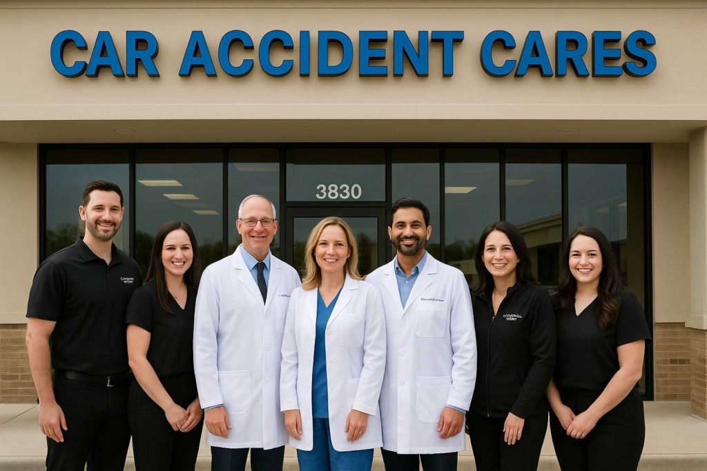 Car Accident Cares facility or team of medical professionals