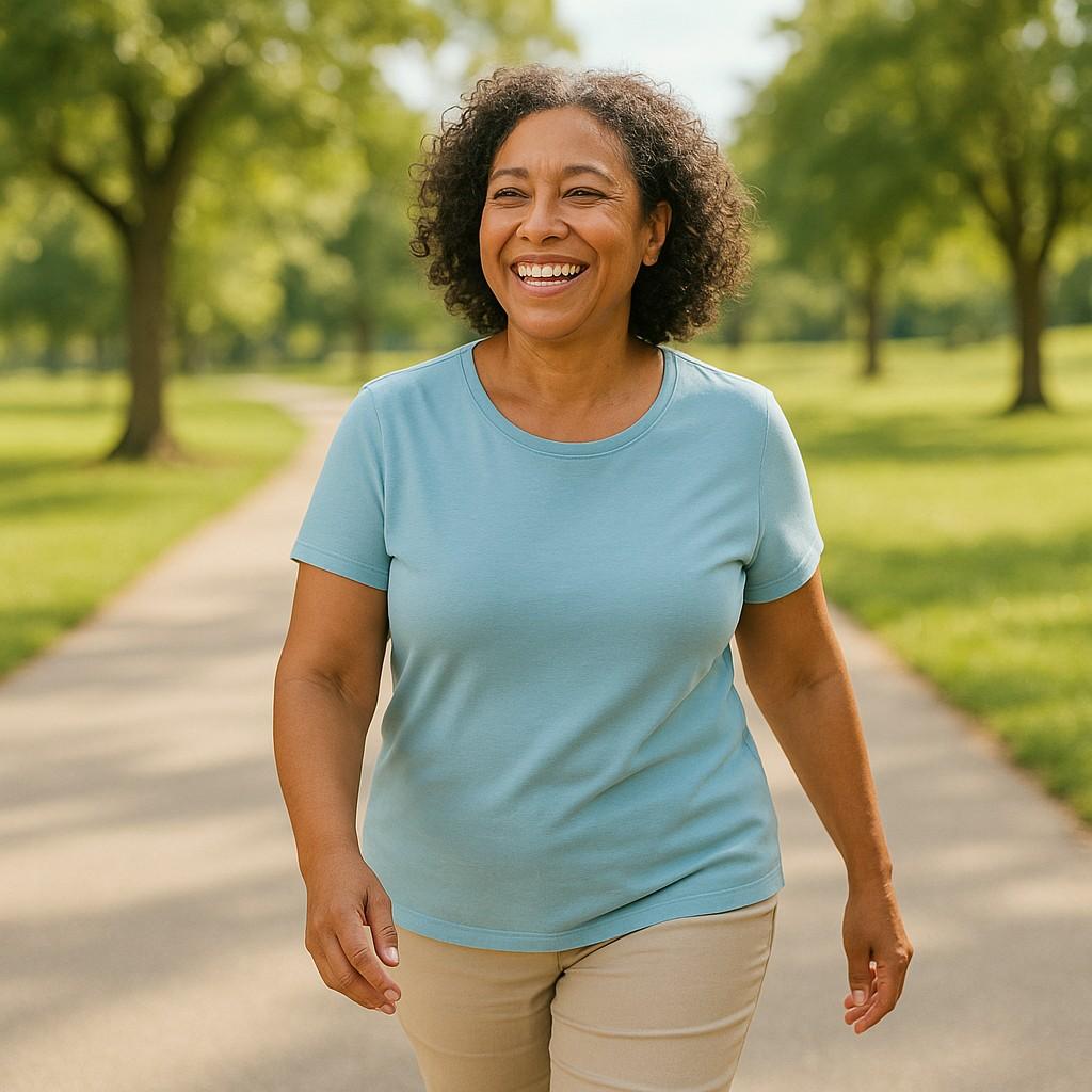 pain-free patient engaging in activities previously limited by chronic pain