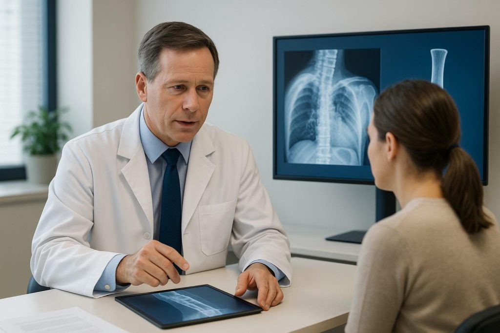 Doctor's Consultation in Modern Office