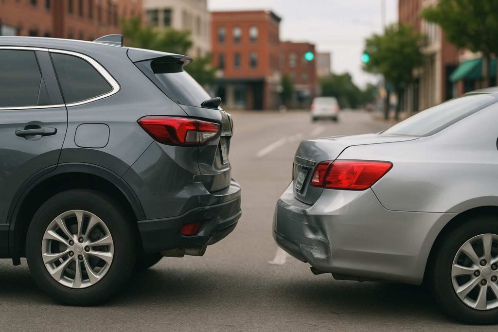 Minor Collision in Beaumont Streets