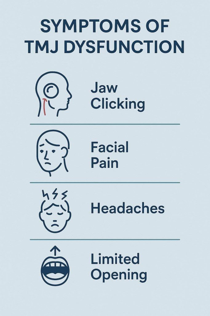 symptoms of TMJ Dysfunction