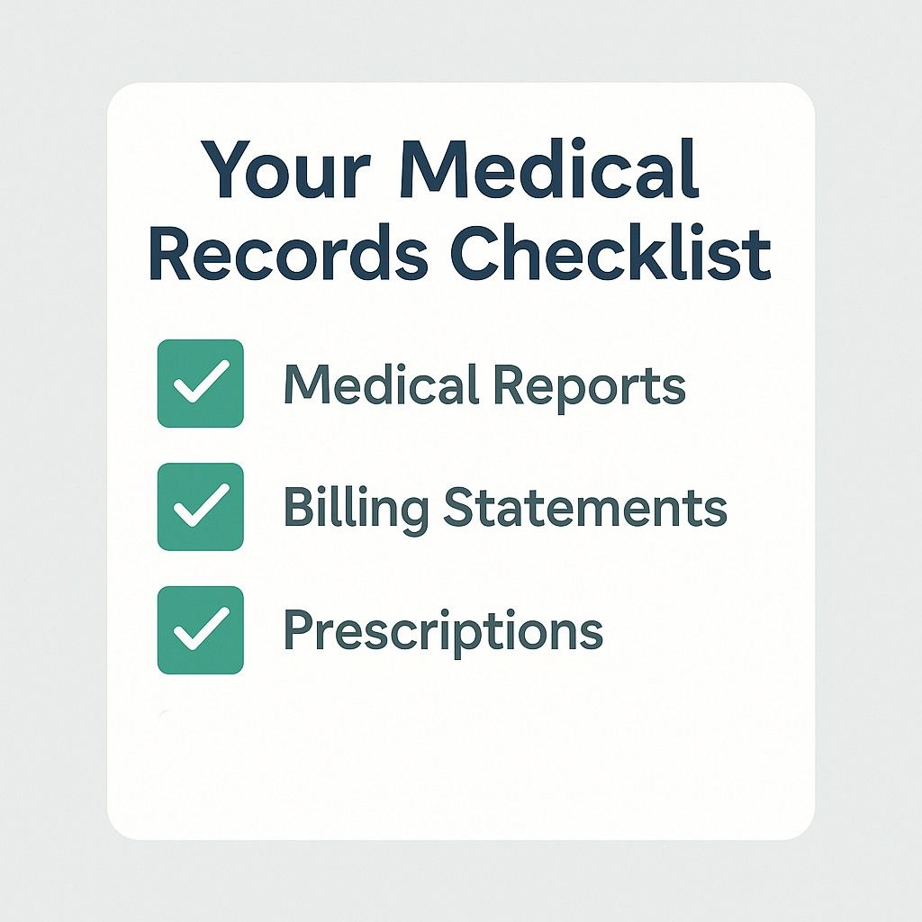 Your medical records checklists