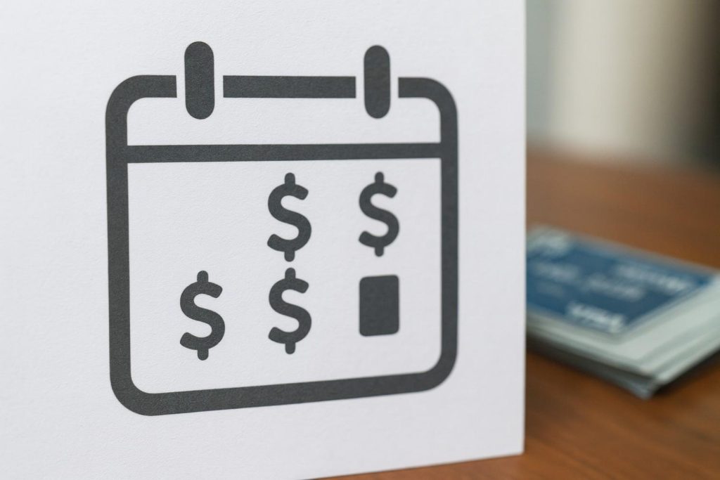 Scheduled Payments Calendar Icon