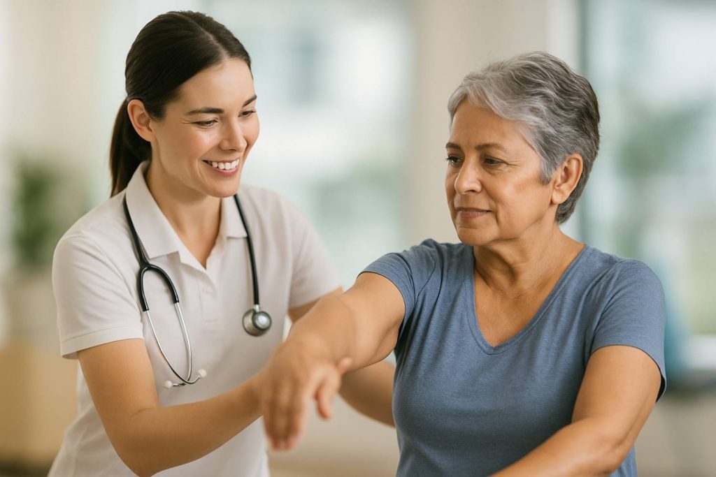Physical Therapy Assistance in Action