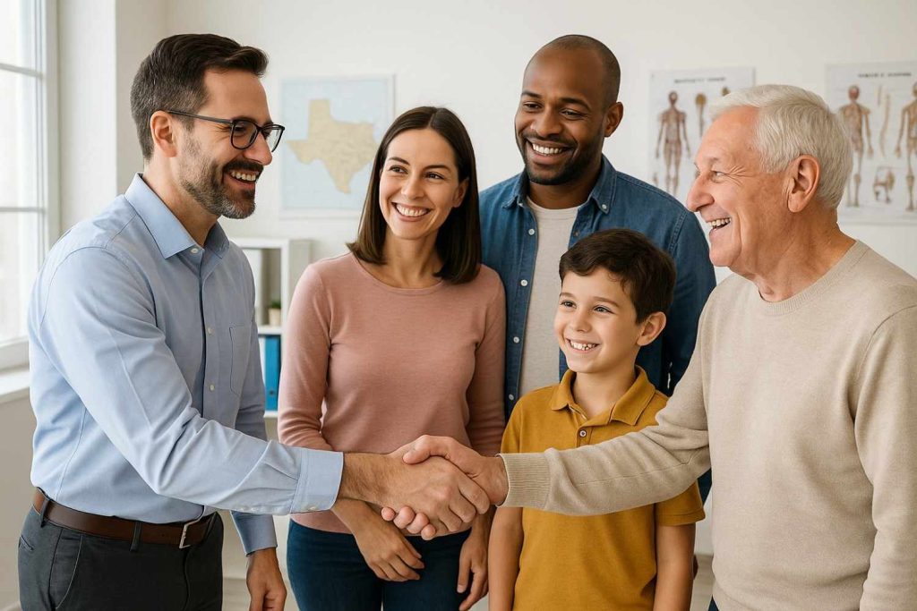 Family with a Chiropractor
