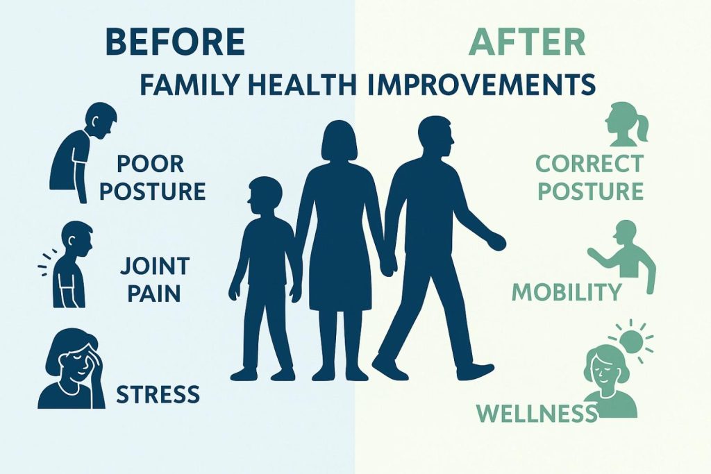 Before/After Family Health Improvements