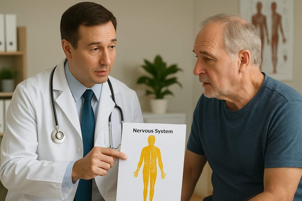 Medical Consultation in Doctor's Office