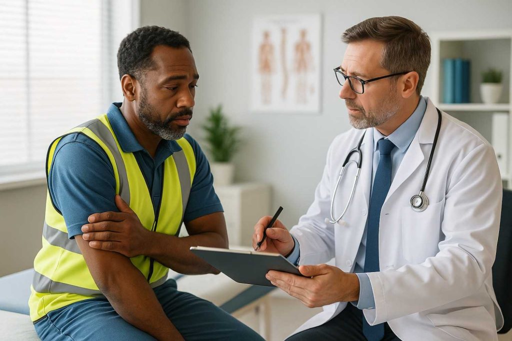 Patient Consultation in Medical Office