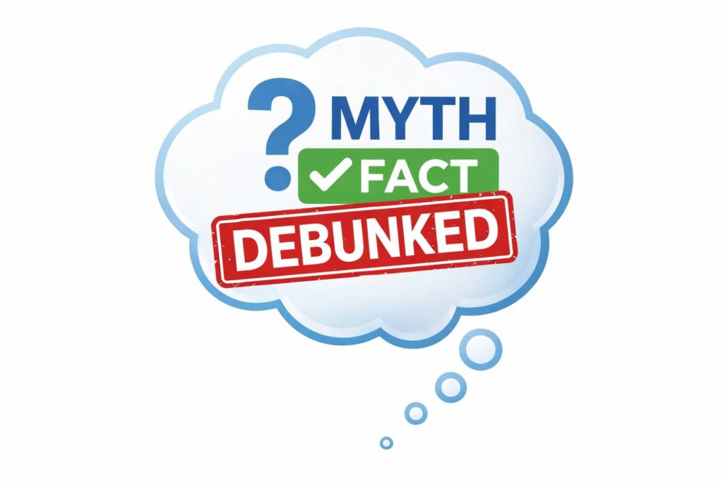 Myth vs fact debunked